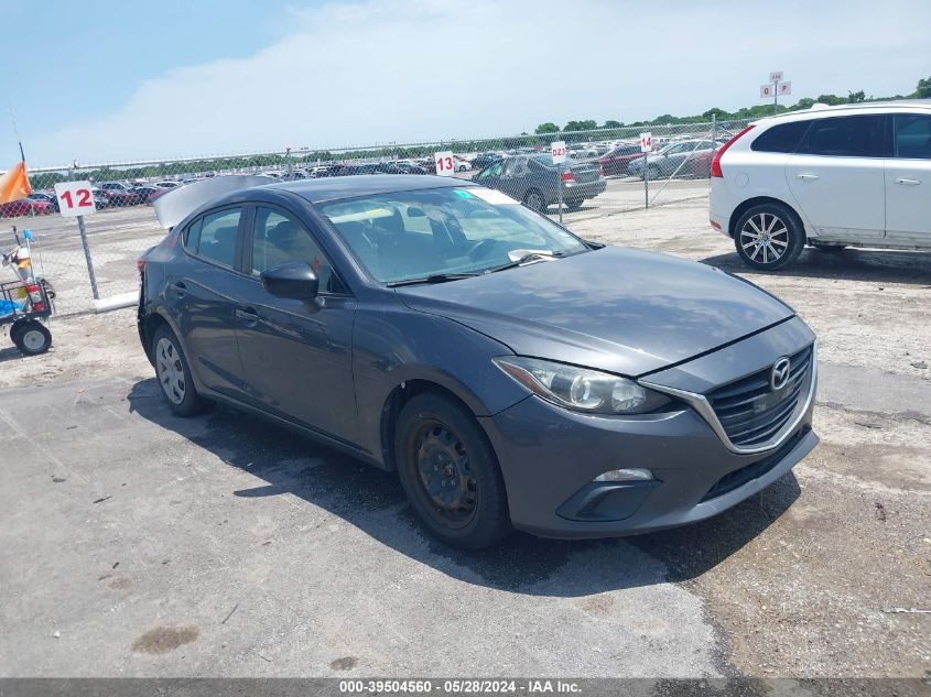 2015 Mazda Mazda3 I Sv VIN: JM1BM1T74F1254048 Lot: 39504560