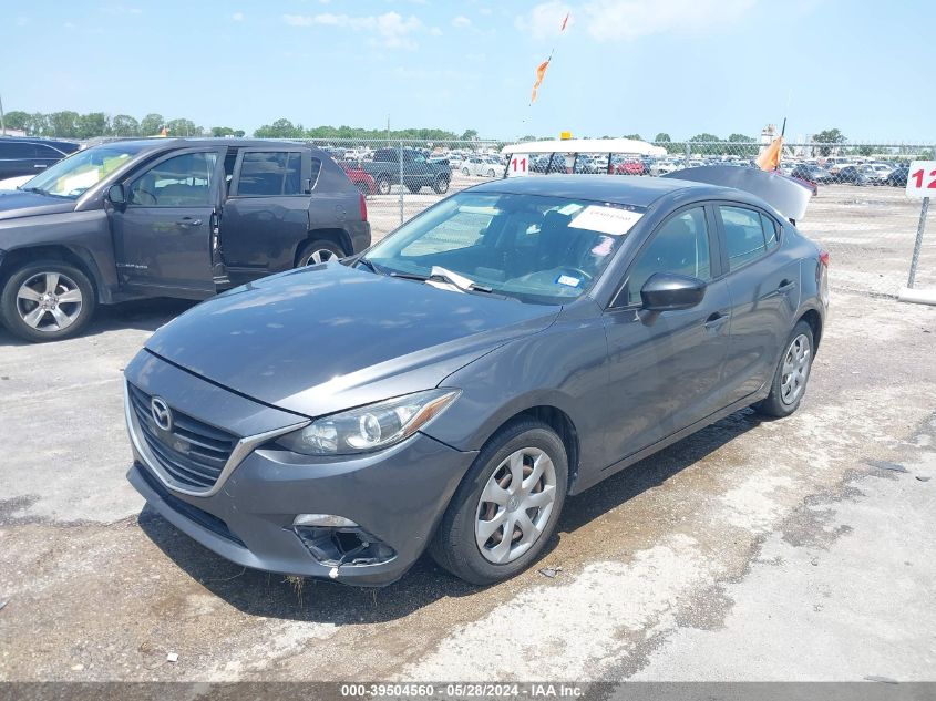 2015 Mazda Mazda3 I Sv VIN: JM1BM1T74F1254048 Lot: 39504560