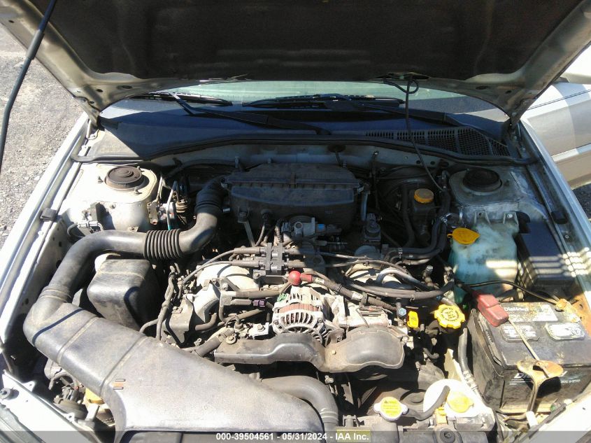 2003 Subaru Legacy L/L W/Special Edition Package VIN: 4S3BE635737212104 Lot: 39504561