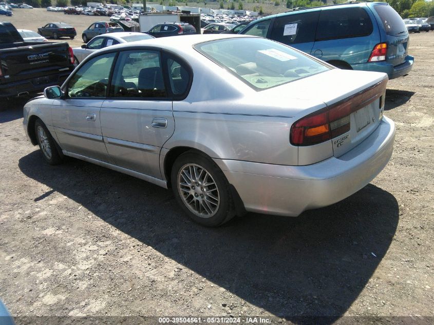 2003 Subaru Legacy L/L W/Special Edition Package VIN: 4S3BE635737212104 Lot: 39504561