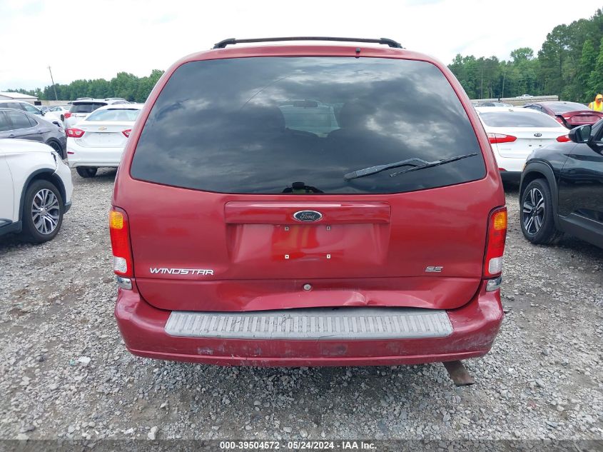 2002 Ford Windstar Se VIN: 2FMZA52452BA85271 Lot: 39504572