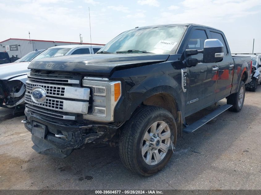 2017 Ford F-250 Platinum VIN: 1FT7W2BT4HED09341 Lot: 39504577