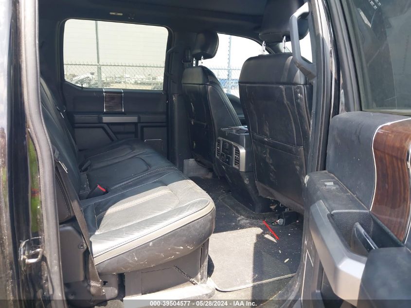 2017 Ford F-250 Platinum VIN: 1FT7W2BT4HED09341 Lot: 39504577