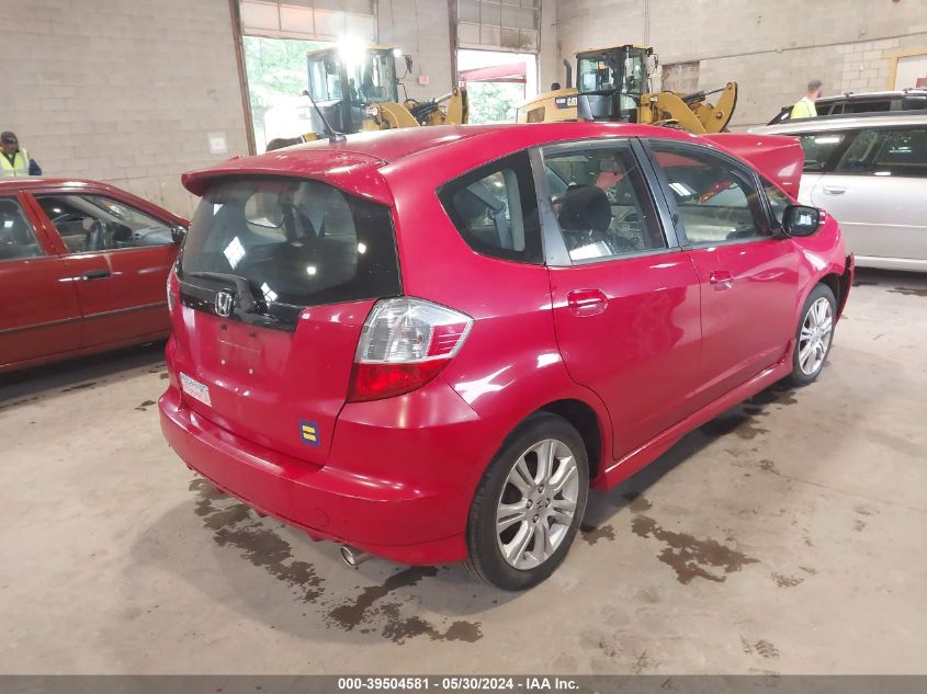 2011 Honda Fit Sport VIN: JHMGE8G56BC019247 Lot: 39504581