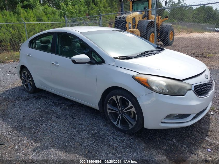 2014 Kia Forte Ex VIN: KNAFX4A8XE5089309 Lot: 39504595