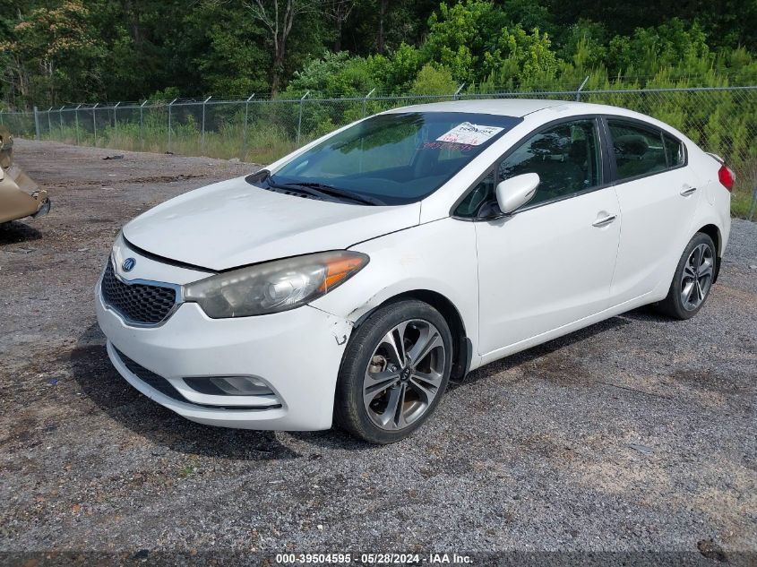 2014 Kia Forte Ex VIN: KNAFX4A8XE5089309 Lot: 39504595