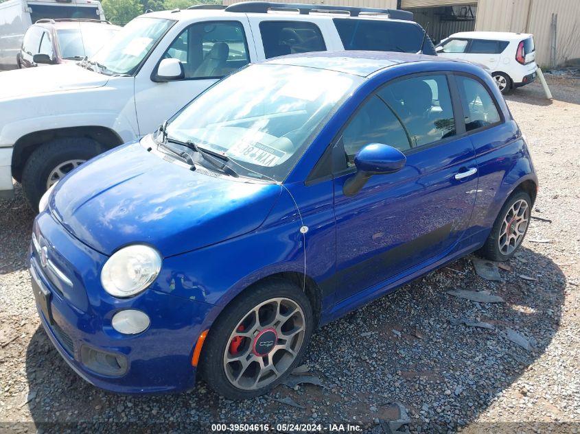 2012 Fiat 500 Sport VIN: 3C3CFFBRXCT336583 Lot: 39504616