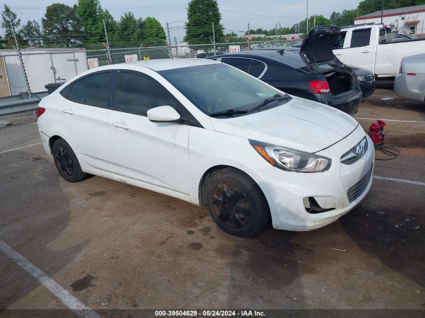 2014 Hyundai Accent Gls VIN: KMHCT4AE0EU691550 Lot: 39504629