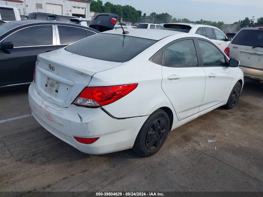 2014 Hyundai Accent Gls VIN: KMHCT4AE0EU691550 Lot: 39504629