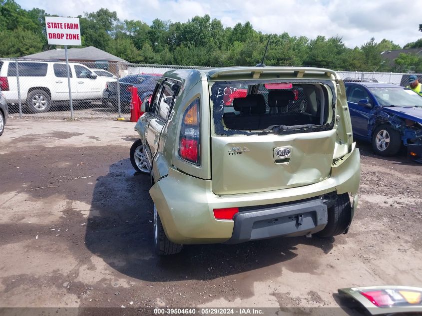 2010 Kia Soul + VIN: KNDJT2A29A7136966 Lot: 39504640