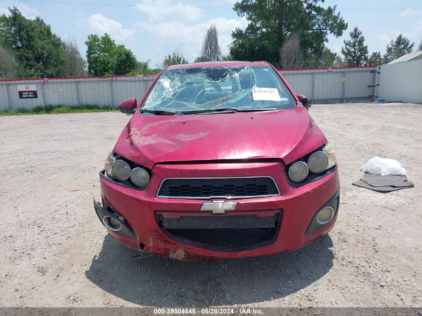 2012 Chevrolet Sonic 2Lz VIN: 1G1JE5SB8C4213415 Lot: 39504645