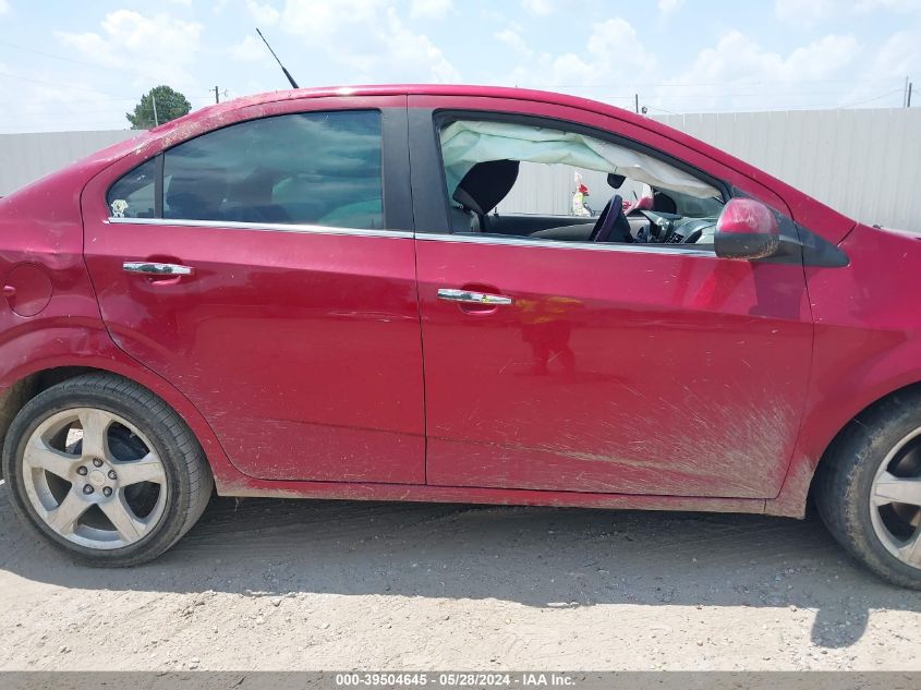 2012 Chevrolet Sonic 2Lz VIN: 1G1JE5SB8C4213415 Lot: 39504645