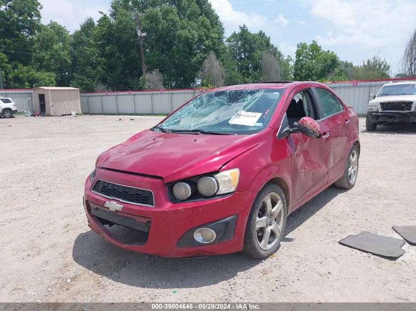 2012 Chevrolet Sonic 2Lz VIN: 1G1JE5SB8C4213415 Lot: 39504645