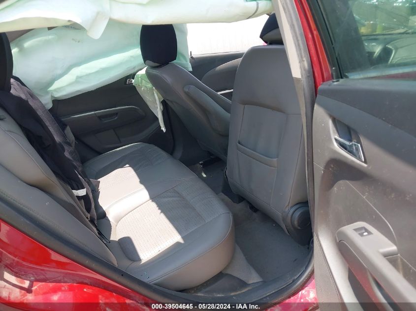 2012 Chevrolet Sonic 2Lz VIN: 1G1JE5SB8C4213415 Lot: 39504645