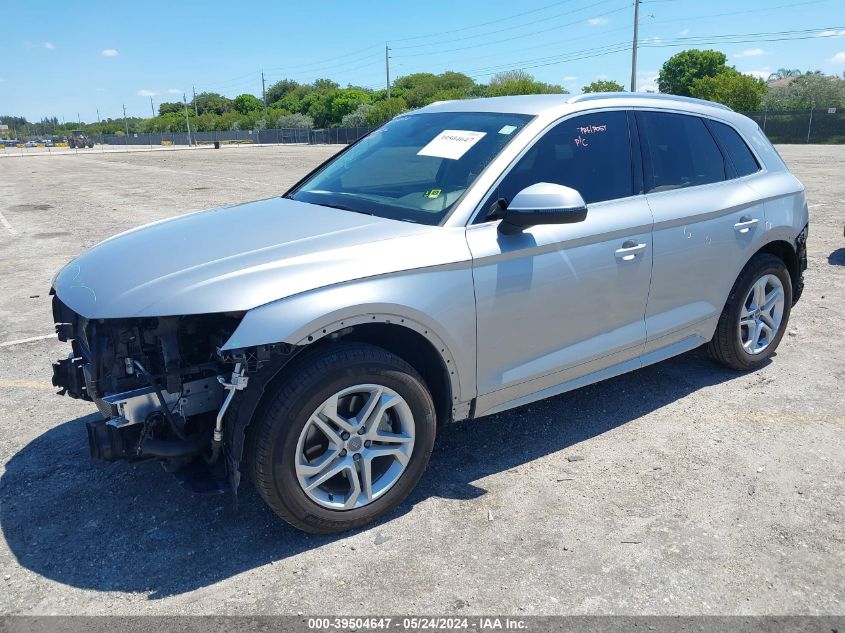 2019 Audi Q5 45 Premium VIN: WA1ANAFY9K2061566 Lot: 39504647