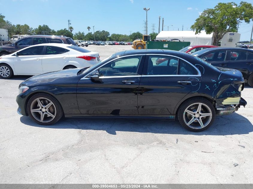 2015 Mercedes-Benz C 300 4Matic/Luxury 4Matic/Sport 4Matic VIN: 55SWF4KBXFU023857 Lot: 39504653