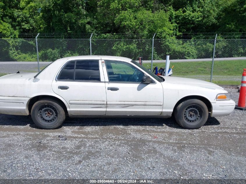 2001 Ford Crown Victoria Police Interceptor VIN: 2FAFP71W41X168959 Lot: 39504663