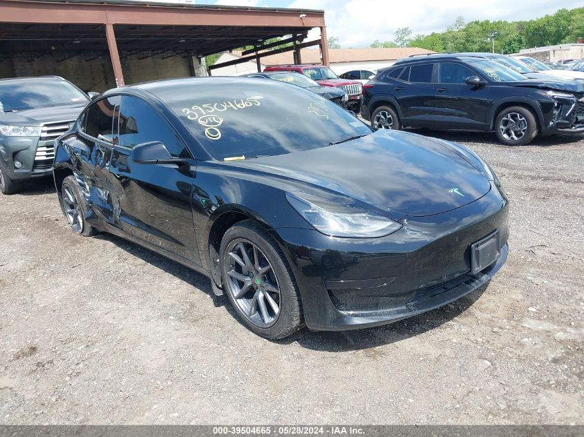 5YJ3E1EA1NF106617 2022 Tesla Model 3 Rear-Wheel Drive