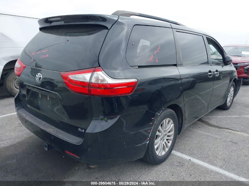 2015 Toyota Sienna Xle Premium 8 Passenger VIN: 5TDYK3DC7FS622877 Lot: 39504675