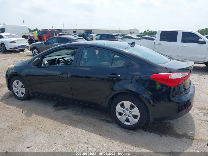 2015 Kia Forte Lx VIN: KNAFK4A62F5436484 Lot: 39504687