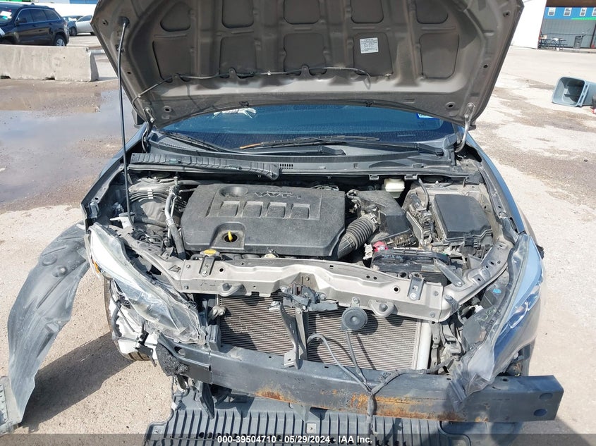 2017 Toyota Corolla Se VIN: 5YFBURHE0HP599369 Lot: 39504710