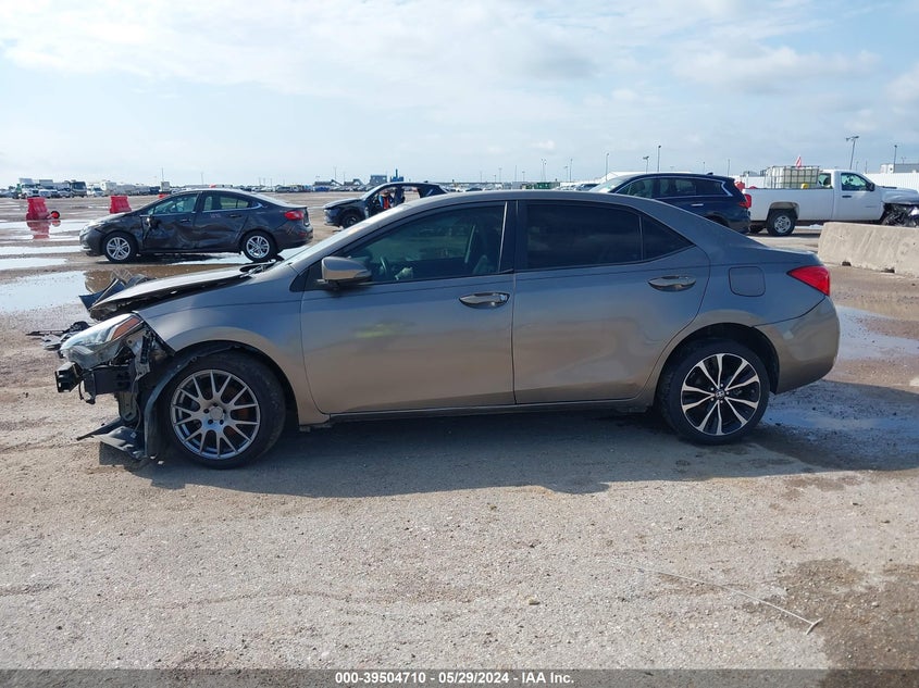 2017 Toyota Corolla Se VIN: 5YFBURHE0HP599369 Lot: 39504710