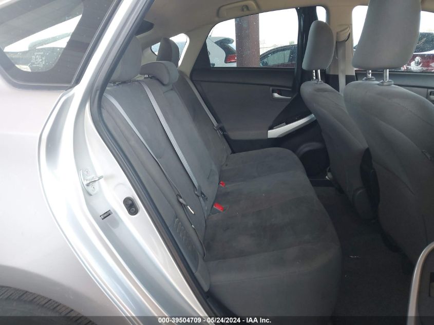 2012 Toyota Prius Two VIN: JTDKN3DU2C5518062 Lot: 39504709