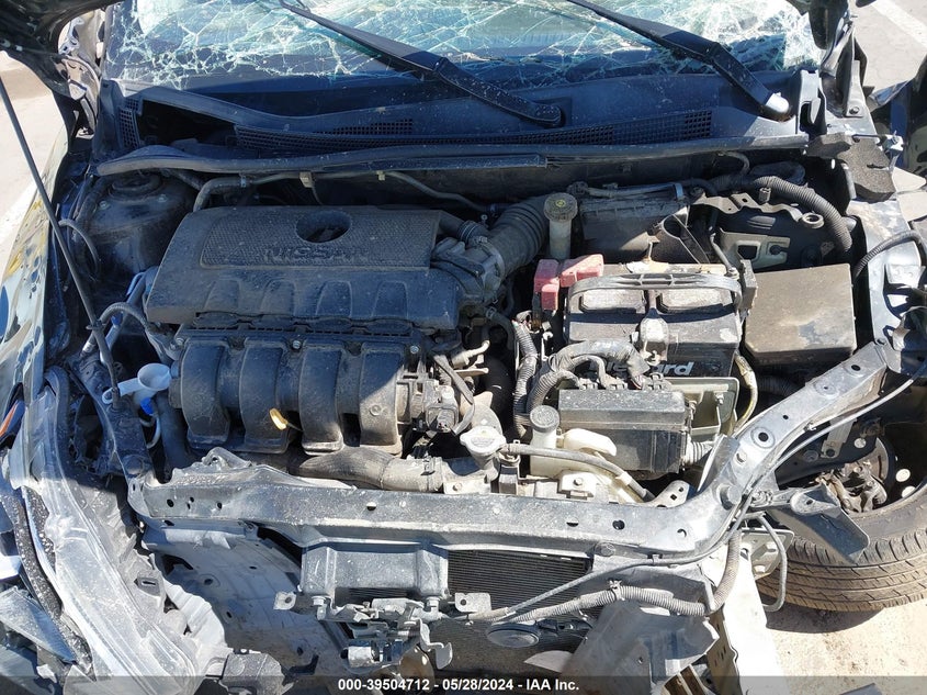 2017 Nissan Sentra Sv VIN: 3N1AB7AP2HY272413 Lot: 39504712