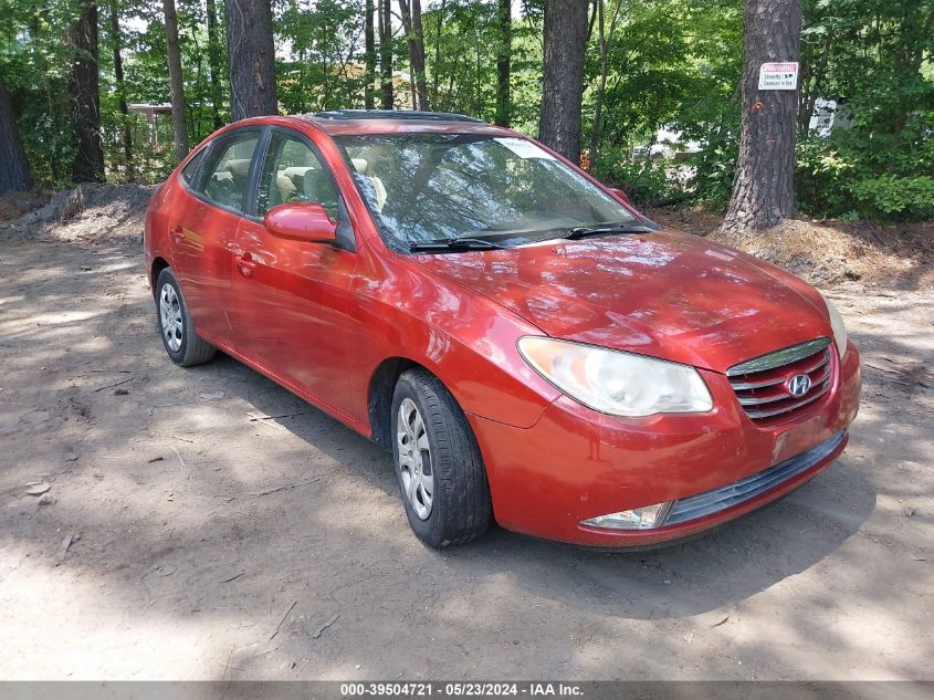 2010 Hyundai Elantra Gls VIN: KMHDU4AD2AU923858 Lot: 39504721