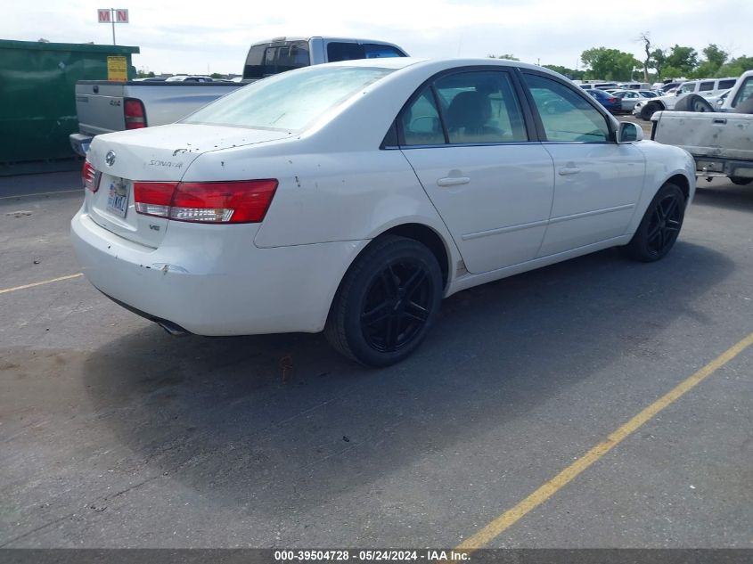 2006 Hyundai Sonata Gls V6/Lx V6 VIN: 5NPEU46F96H104589 Lot: 39504728