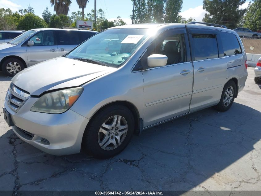 2006 Honda Odyssey Ex-L VIN: 5FNRL38736B450561 Lot: 39504742