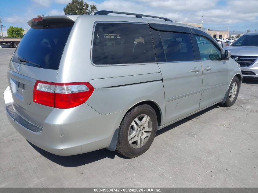 2006 Honda Odyssey Ex-L VIN: 5FNRL38736B450561 Lot: 39504742