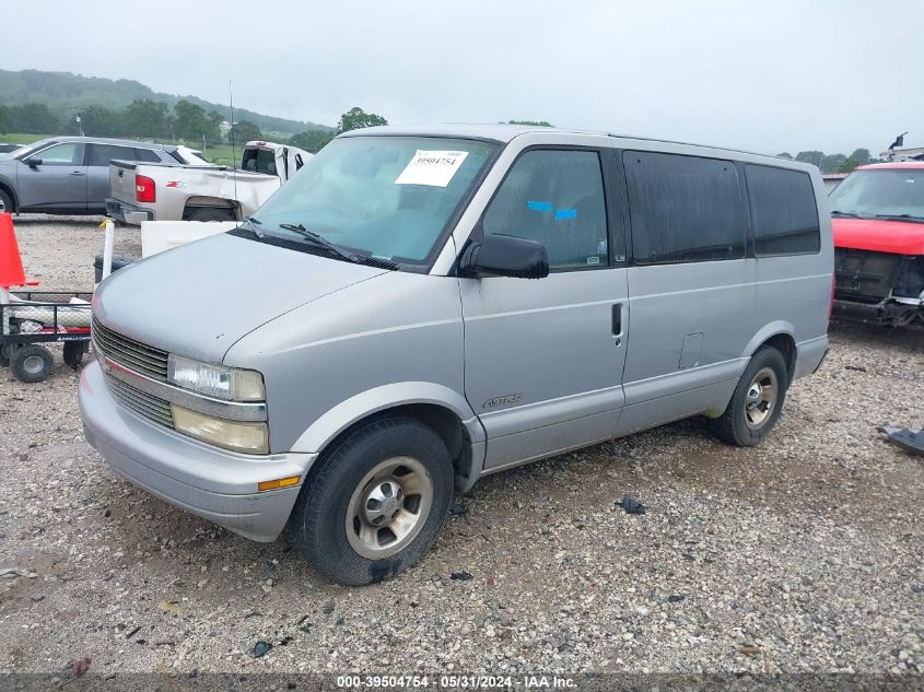 1998 Chevrolet Astro VIN: 1GNDM19W7WB154292 Lot: 39504754