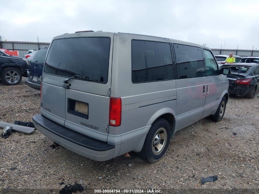 1998 Chevrolet Astro VIN: 1GNDM19W7WB154292 Lot: 39504754