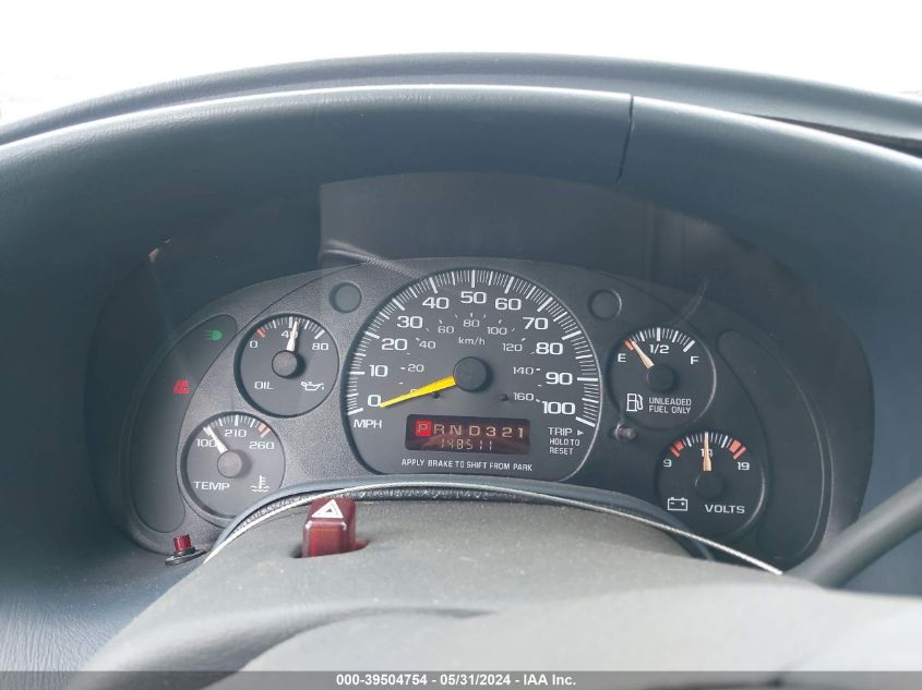 1998 Chevrolet Astro VIN: 1GNDM19W7WB154292 Lot: 39504754