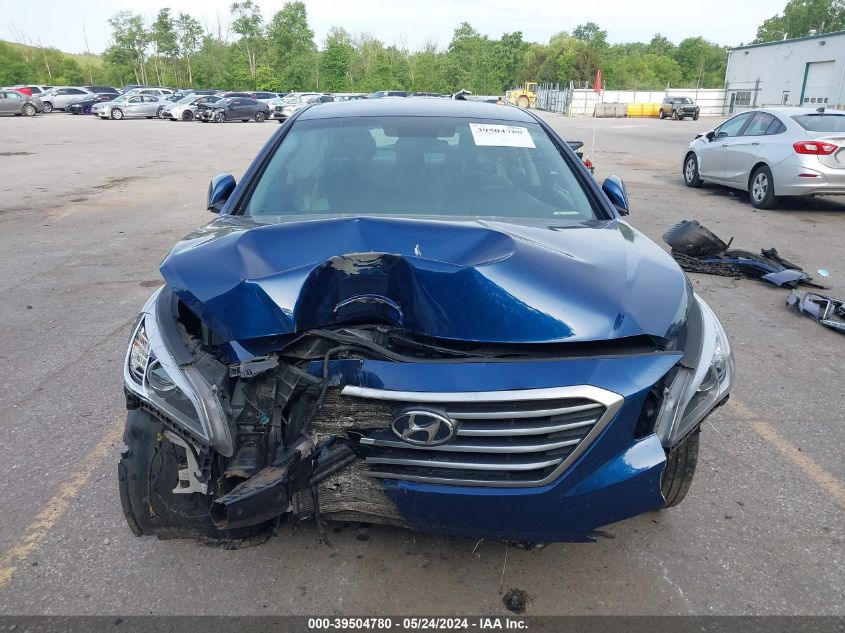 2015 Hyundai Sonata Se VIN: 5NPE24AFXFH149747 Lot: 39504780