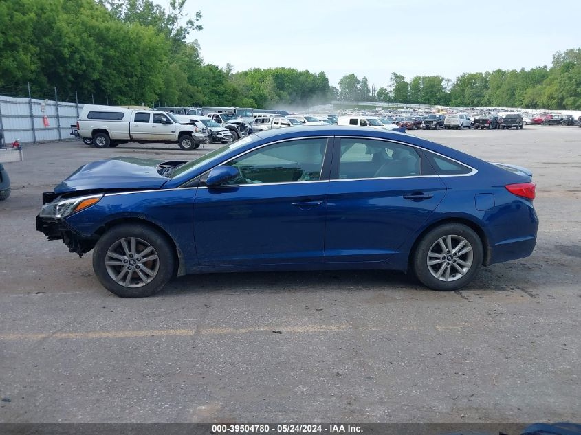 2015 Hyundai Sonata Se VIN: 5NPE24AFXFH149747 Lot: 39504780