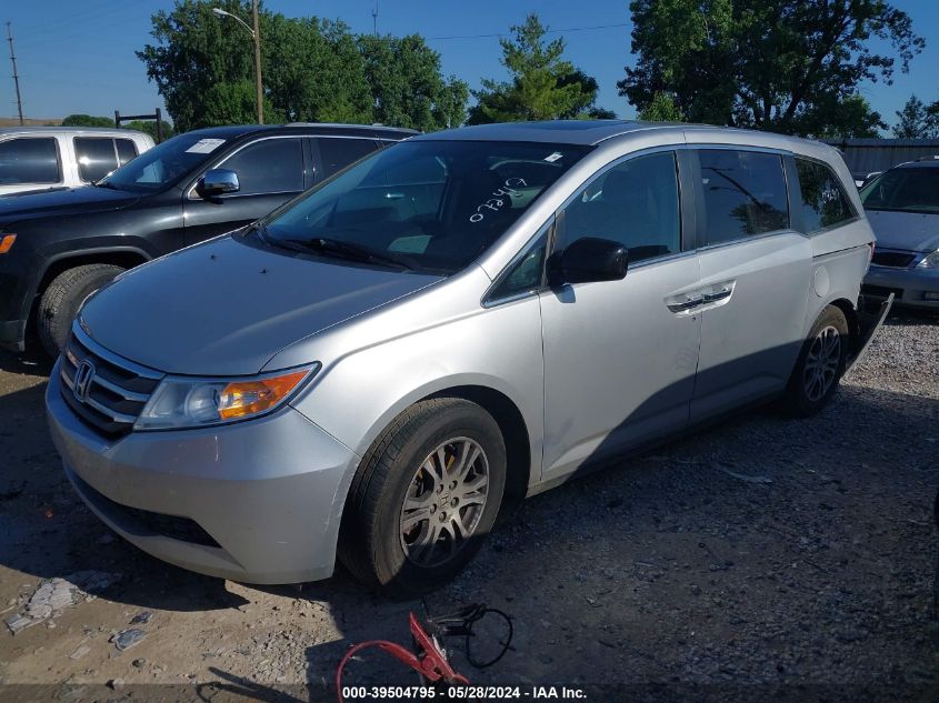 2013 Honda Odyssey Ex-L VIN: 5FNRL5H61DB072417 Lot: 39504795