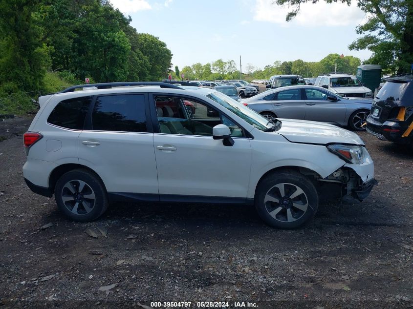 2017 Subaru Forester 2.5I Limited VIN: JF2SJARC5HH541407 Lot: 39504797