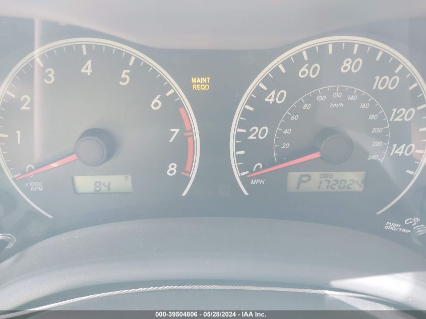 2010 Toyota Corolla Le VIN: 1NXBU4EE6AZ300625 Lot: 39504806