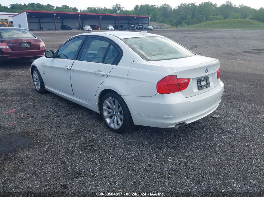 2011 BMW 328I xDrive VIN: WBAPK5G50BNN26266 Lot: 39504817