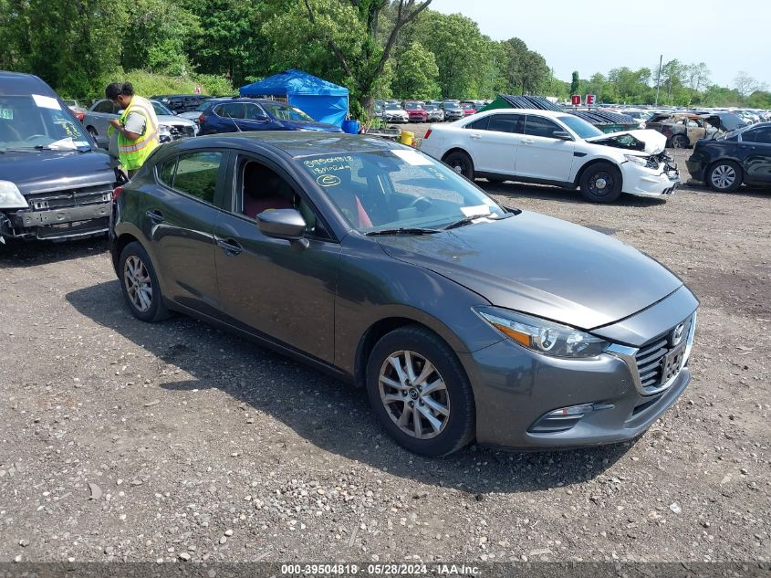 2018 Mazda Mazda3 Sport VIN: 3MZBN1K70JM170025 Lot: 39504818