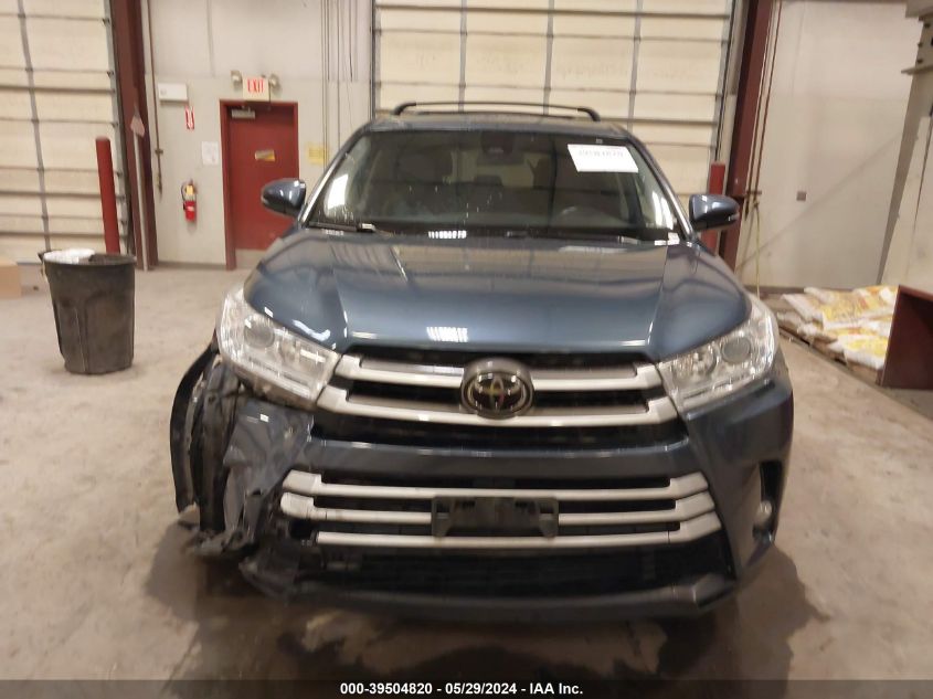 2018 Toyota Highlander Le Plus VIN: 5TDBZRFH4JS835534 Lot: 39504820