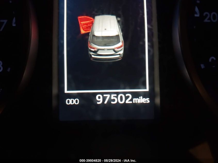 2018 Toyota Highlander Le Plus VIN: 5TDBZRFH4JS835534 Lot: 39504820