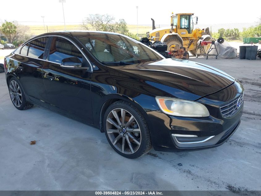 2015 Volvo S60 T5 Premier VIN: YV140MFB8F2299438 Lot: 39504824