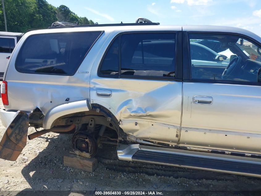 2000 Toyota 4Runner Limited V6 VIN: JT3HN87R5Y9034034 Lot: 39504830