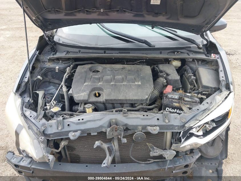 2015 Toyota Corolla Le VIN: 5YFBURHE9FP279271 Lot: 39504844