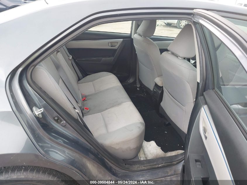 2015 Toyota Corolla Le VIN: 5YFBURHE9FP279271 Lot: 39504844