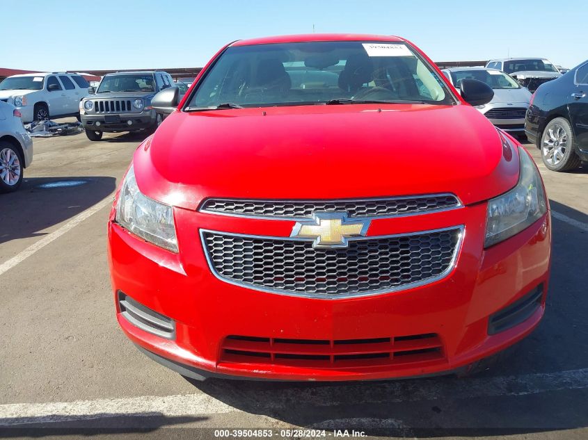 2014 Chevrolet Cruze Ls Auto VIN: 1G1PA5SH9E7278009 Lot: 39504853