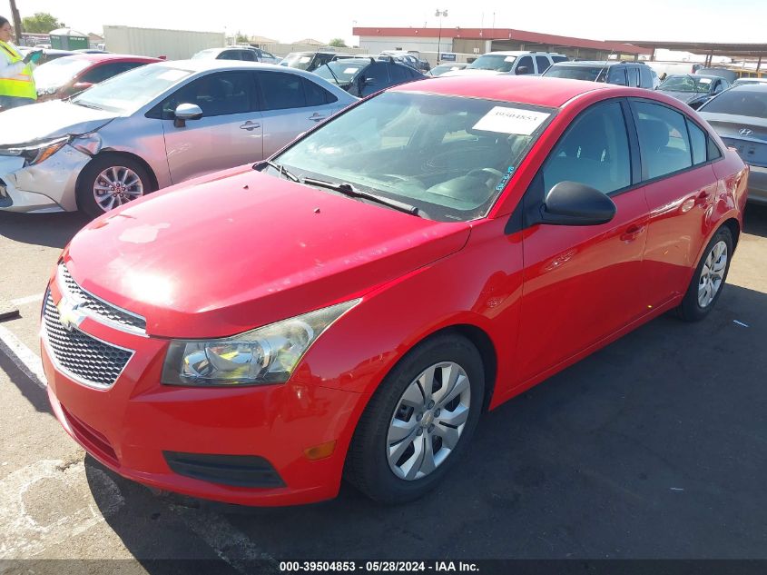 2014 Chevrolet Cruze Ls Auto VIN: 1G1PA5SH9E7278009 Lot: 39504853